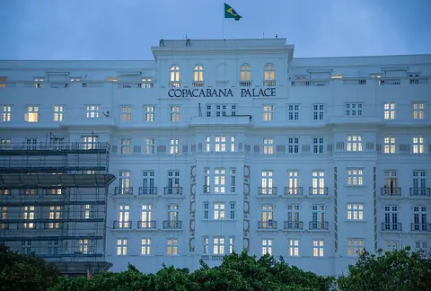 Fachada do Copacabana Palace